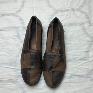 Rhode Brown Leather Loafers sz UK6.5